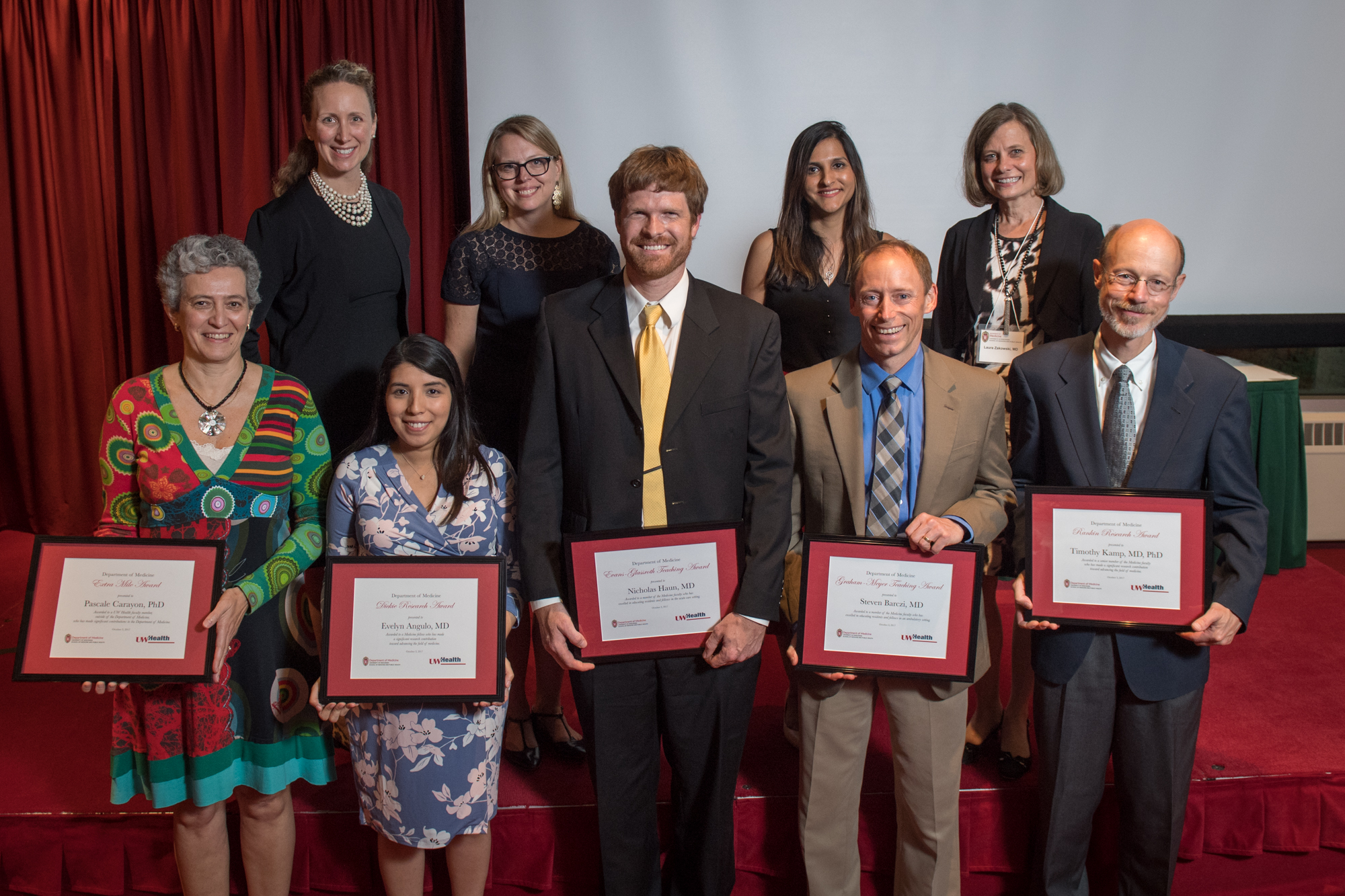 Department of Medicine 2017 annual faculty awards | Department of ...