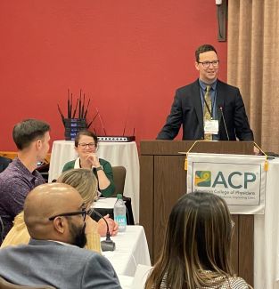 Dr. Ed Vasilevskis presents at ACP