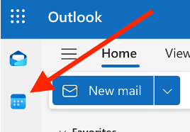 Outlook calendar icon