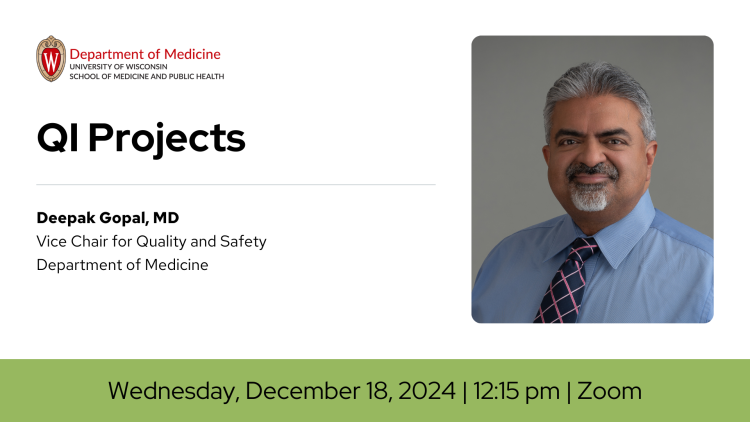 Clinical Faculty Development Series | QI Projects