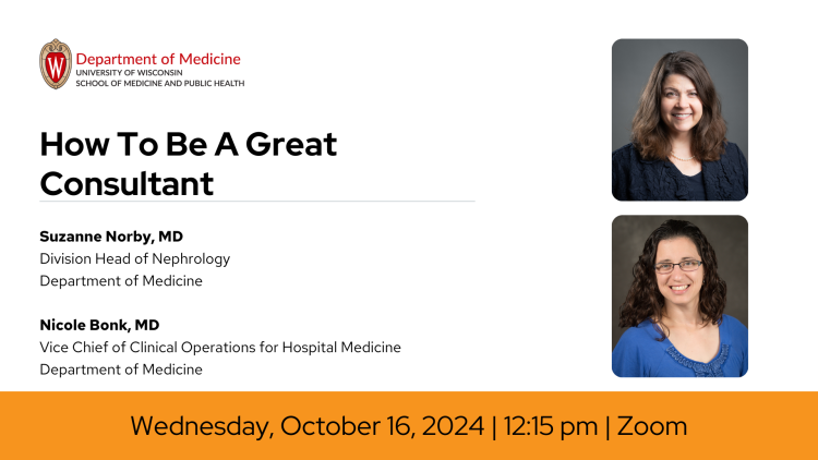 Clinical Faculty Development Series | How To Be A Great Consultant