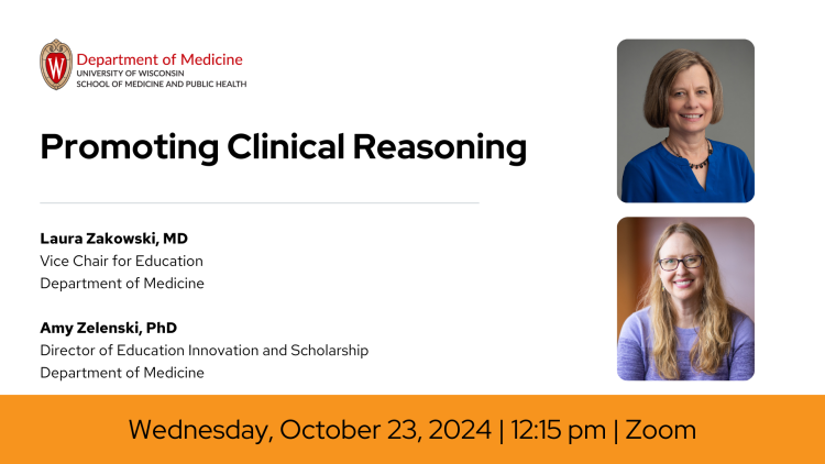 Clinical Faculty Development Series | Promoting Clinical Reasoning