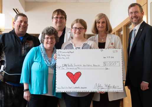 Hofacker family - heart program philanthropy